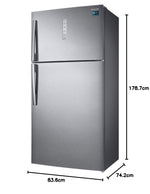 Load image into Gallery viewer, Samsung 720L Double Door Refrigerator RT50K6357SL/AE - Teq Souq
