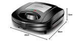 Load image into Gallery viewer, BLACK+DECKER 780W 3 In 1 Interchangeable Grill,Waffle &amp; Sandwich Maker TS2130-B5
