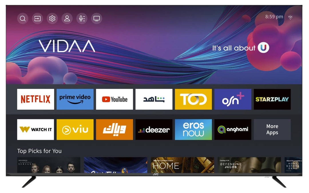 JVC 70" 4K UHD Smart Television LT-70N7105V