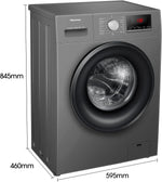 Load image into Gallery viewer, Hisense 7Kg Front Loading Washing Machine WFPV7012MT - Teq Souq
