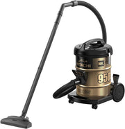 Hitachi 2000W 18L Drum Vacuum Cleaner Gold & Black CV950F - Teq Souq
