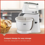 Load image into Gallery viewer, BLACK+DECKER 300W Hand Mixer With Bowl M700-B5
