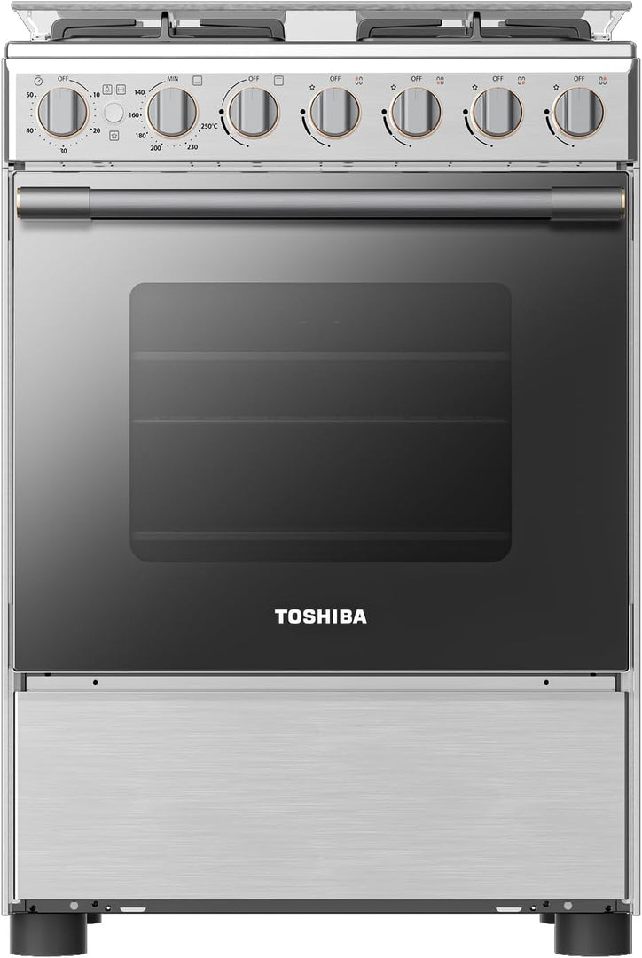 TOSHIBA 60x60 4 Burners Gas Cooker RB2-60G4GE(MR)