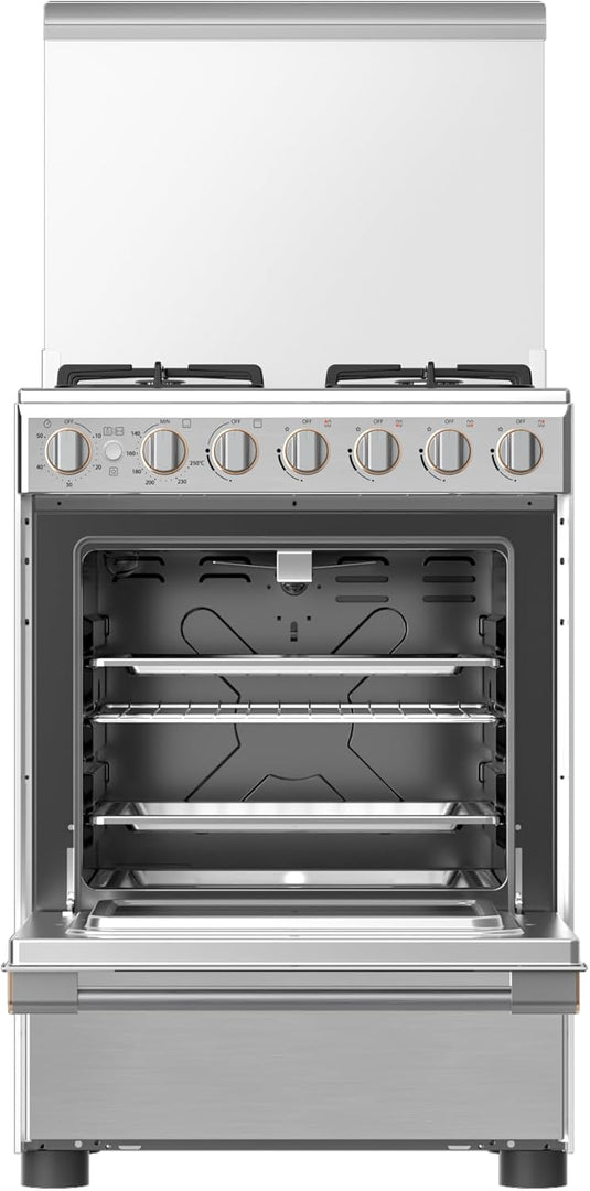 TOSHIBA 60x60 4 Burners Gas Cooker RB2-60G4GE(MR)