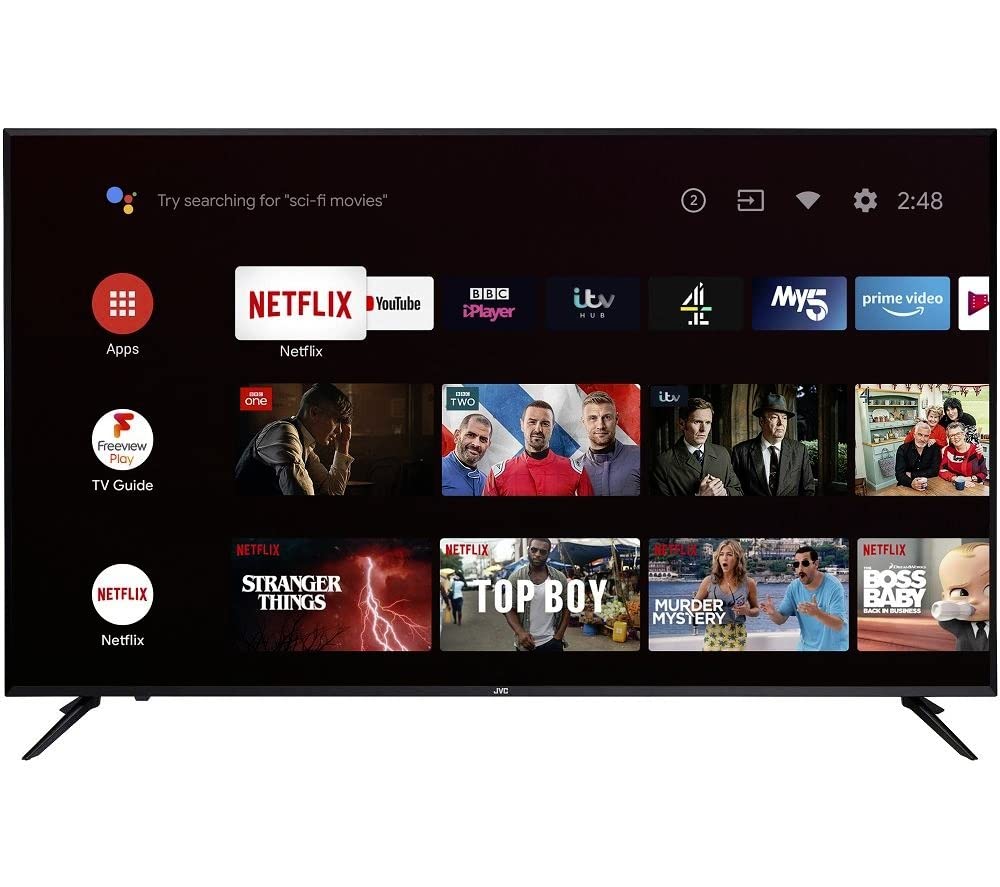 JVC 50" 4K UHD Smart Television LT-50N7105 - Teq Souq