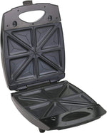 Load image into Gallery viewer, BLACK+DECKER 1400W Sandwich Maker 4 Slot Interchangable And Grill TS4080-B5
