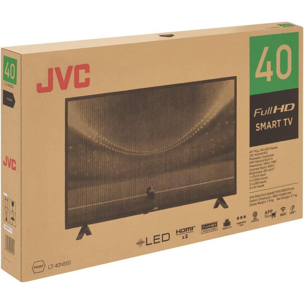 JVC 40" Full HD Smart Television LT-40N550