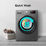 Load image into Gallery viewer, Hisense 7Kg Front Loading Washing Machine WFPV7012MT - Teq Souq
