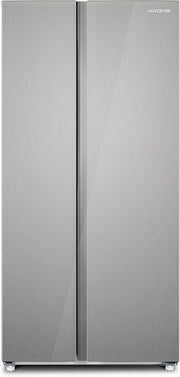 Krome 600L Side by Side Refrigerator with Water Dispenser KR-SBS600WM - Teq Souq