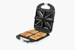 Load image into Gallery viewer, SHARP 1400W 4 Slice Sandwich, Grill, Waffle Maker KZ-SU14-W3 - Teq Souq
