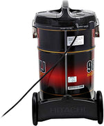 Load image into Gallery viewer, Hitachi 2300W 21L Drum Vacuum Cleaner Black &amp; Red CV9800Y
