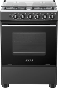 AKAI 60x60 4 Burners Gas Cooker CRMA-M66BCFS