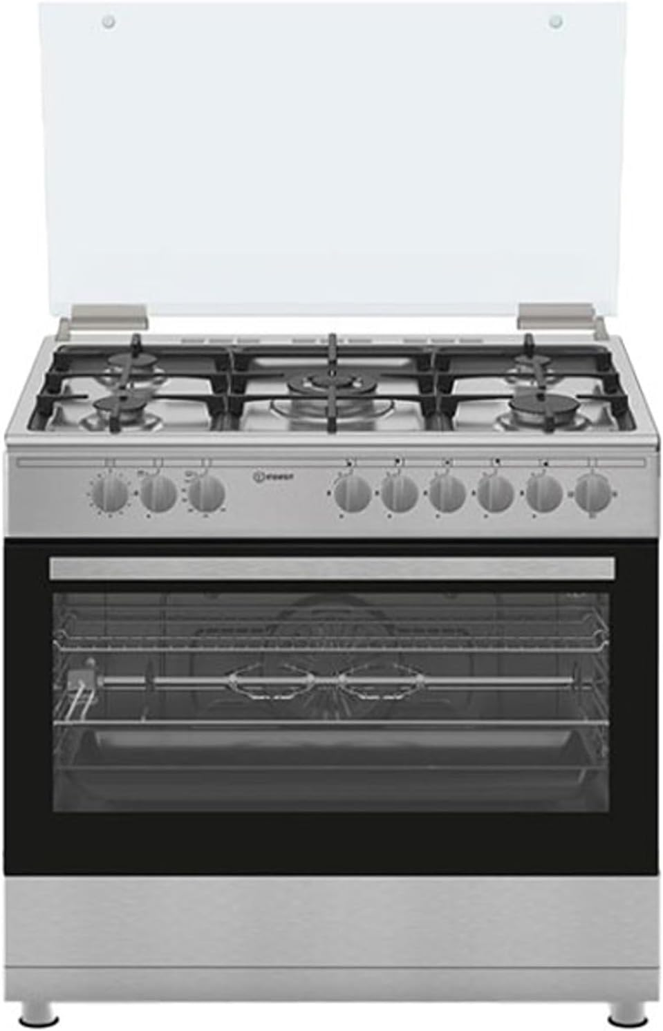 INDESIT 90x60 5 Burners Gas Cooker IM9GC6KCX/MEA