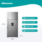Load image into Gallery viewer, Hisense 729L Double Door Refrigerator with Ice Maker RT729N4WSU - Teq Souq
