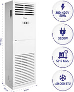 Load image into Gallery viewer, Super General 5 Ton Floor Standing Air Conditioner SGFS60GE - Teq Souq
