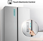 Load image into Gallery viewer, Hisense 670L Side By Side Refrigerator RS670N4ASU - Teq Souq

