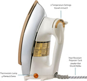 PANASONIC 1000W Heavy Weight Dry Iron NI22AWTXJ