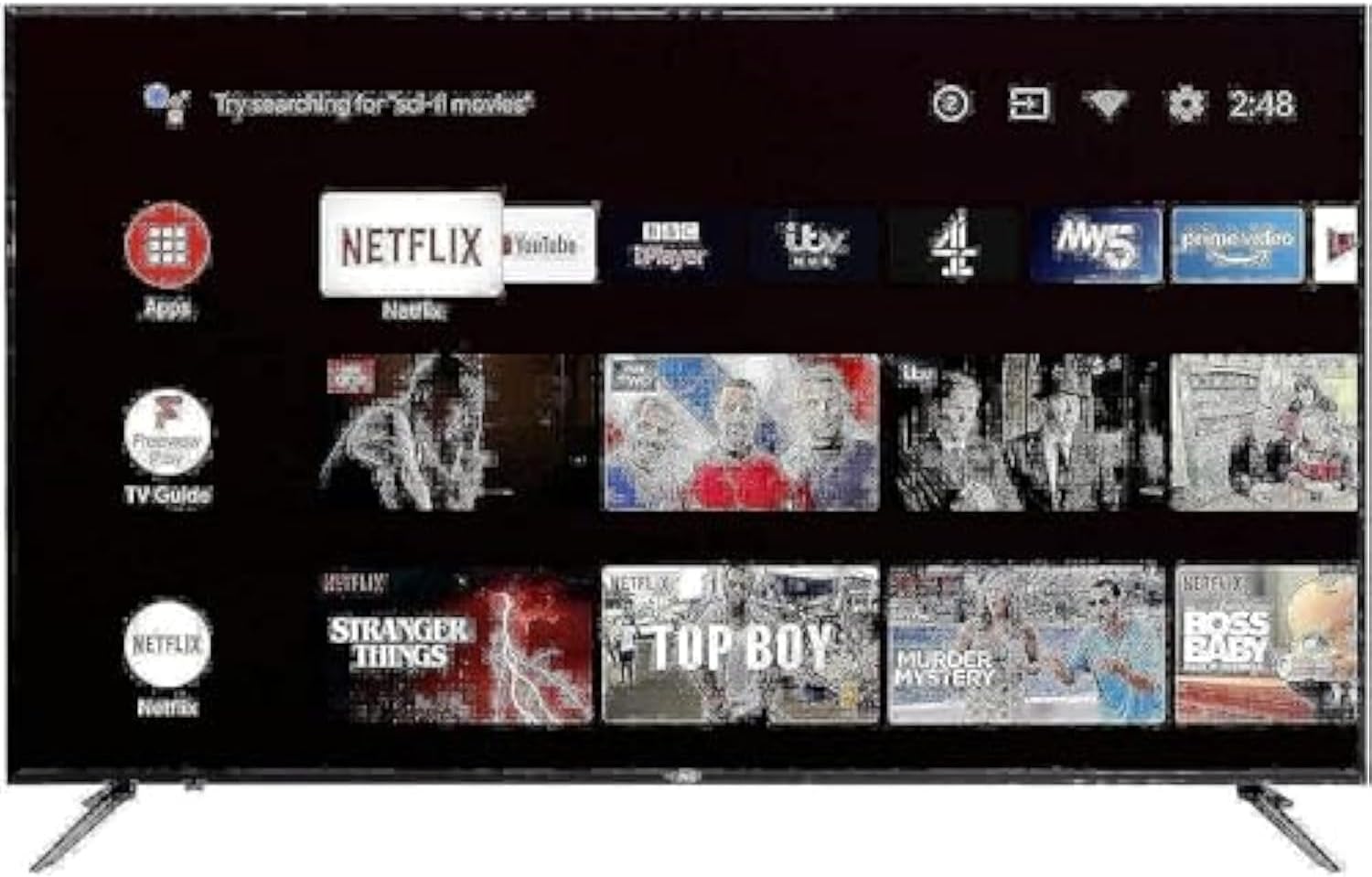 JVC 50" 4K UHD Smart Television LT-50N7105