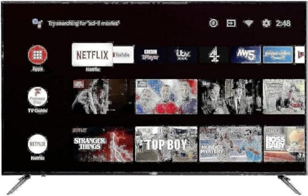 JVC 50" 4K UHD Smart Television LT-50N7105 - Teq Souq
