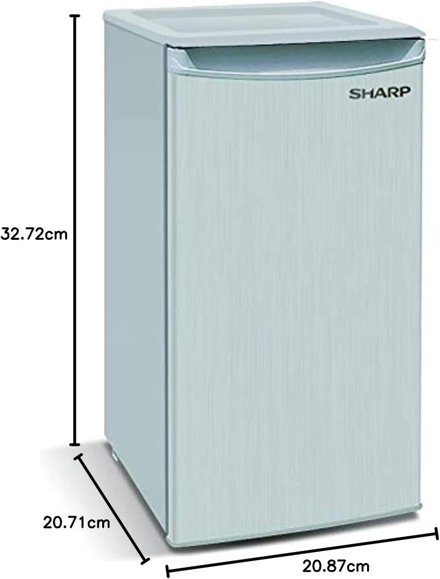 SHARP 150L Single Door Refrigerator SJ-K155X-SL3 - Teq Souq