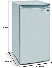 SHARP 150L Single Door Refrigerator SJ-K155X-SL3 - Teq Souq