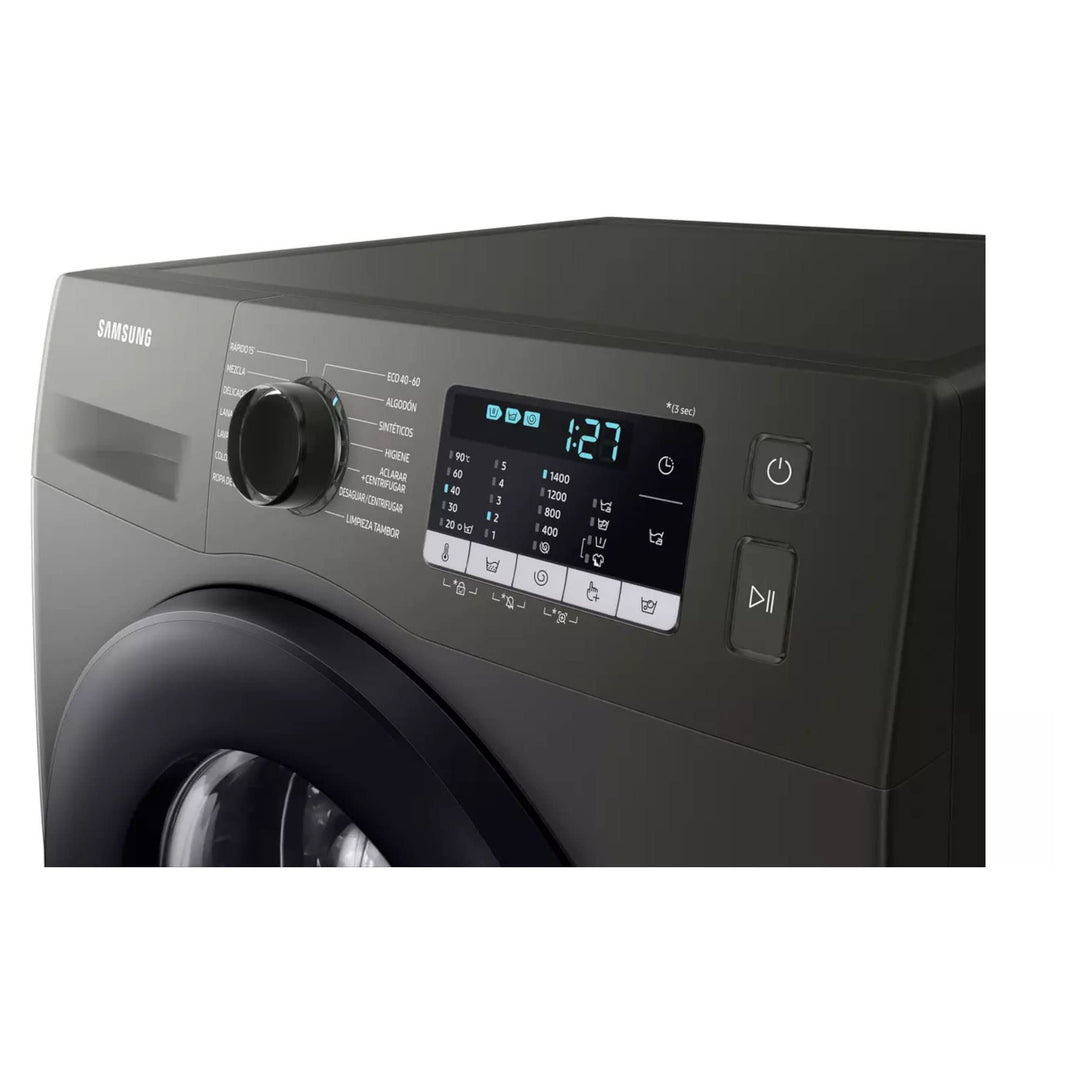 Samsung 9Kg Front Load Washing Machine WW90TA046AX - Teq Souq