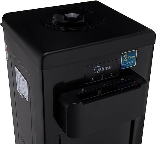 Midea 3 Tap Top Load Water Dispenser YL1917SAE-BK - Teq Souq