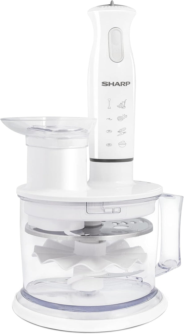 SHARP 5 In 1 Food Processor EM-FP41-W3 - Teq Souq
