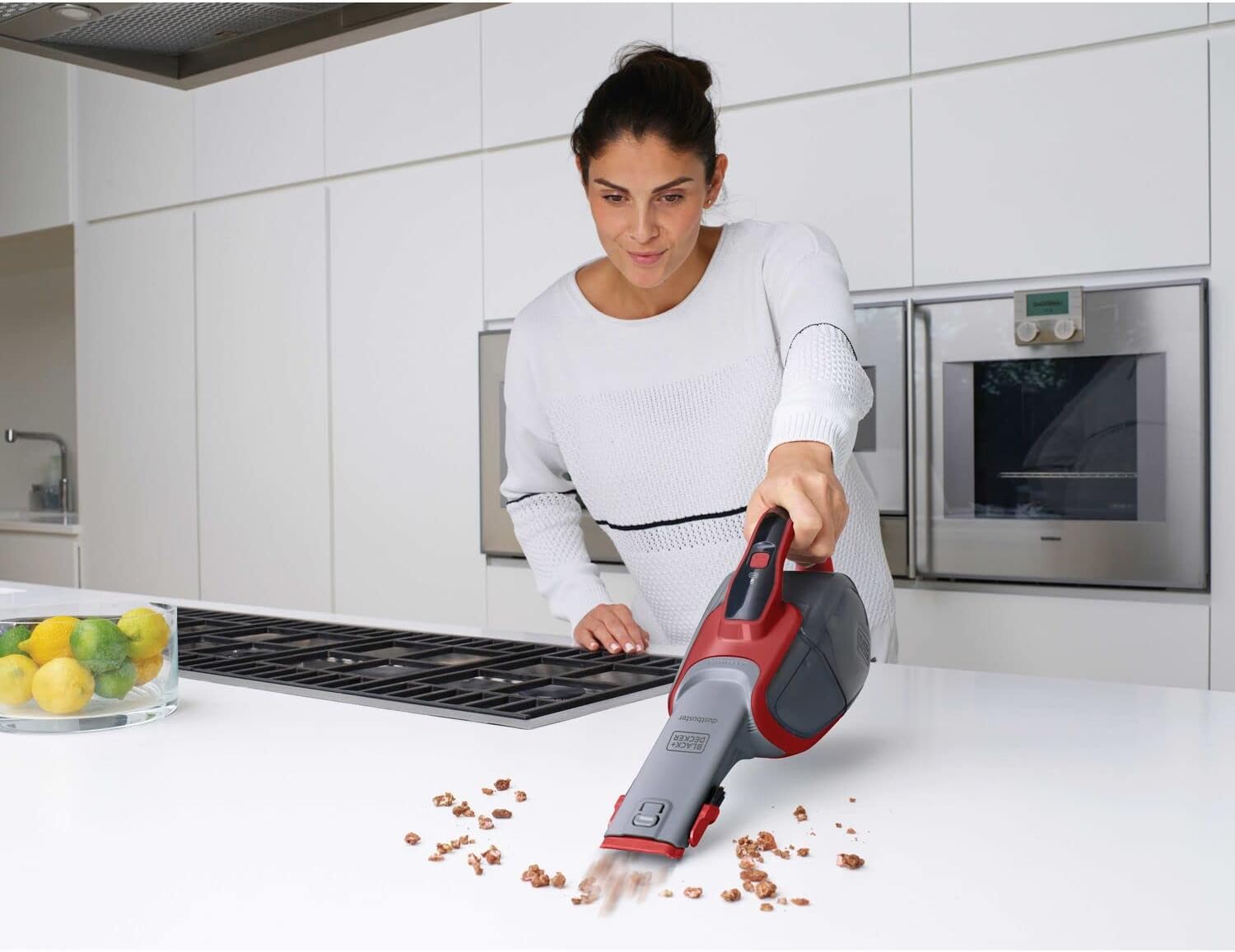 BLACK+DECKER Cordless Handheld Vacuum Cleaner DVJ325BFSP-GB