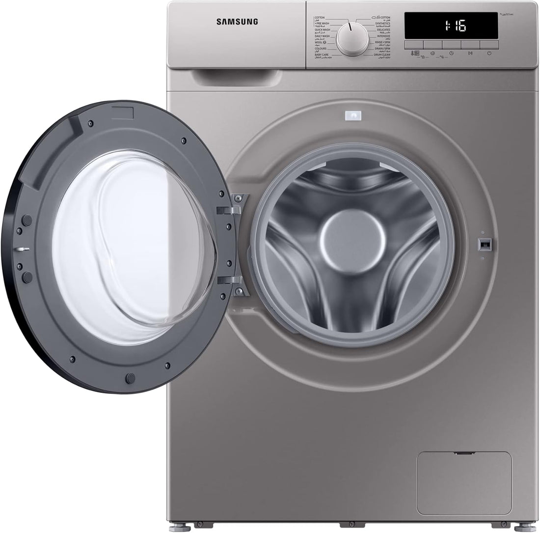 Samsung 7Kg Front Load Washing Machine WW70T3020BS - Teq Souq