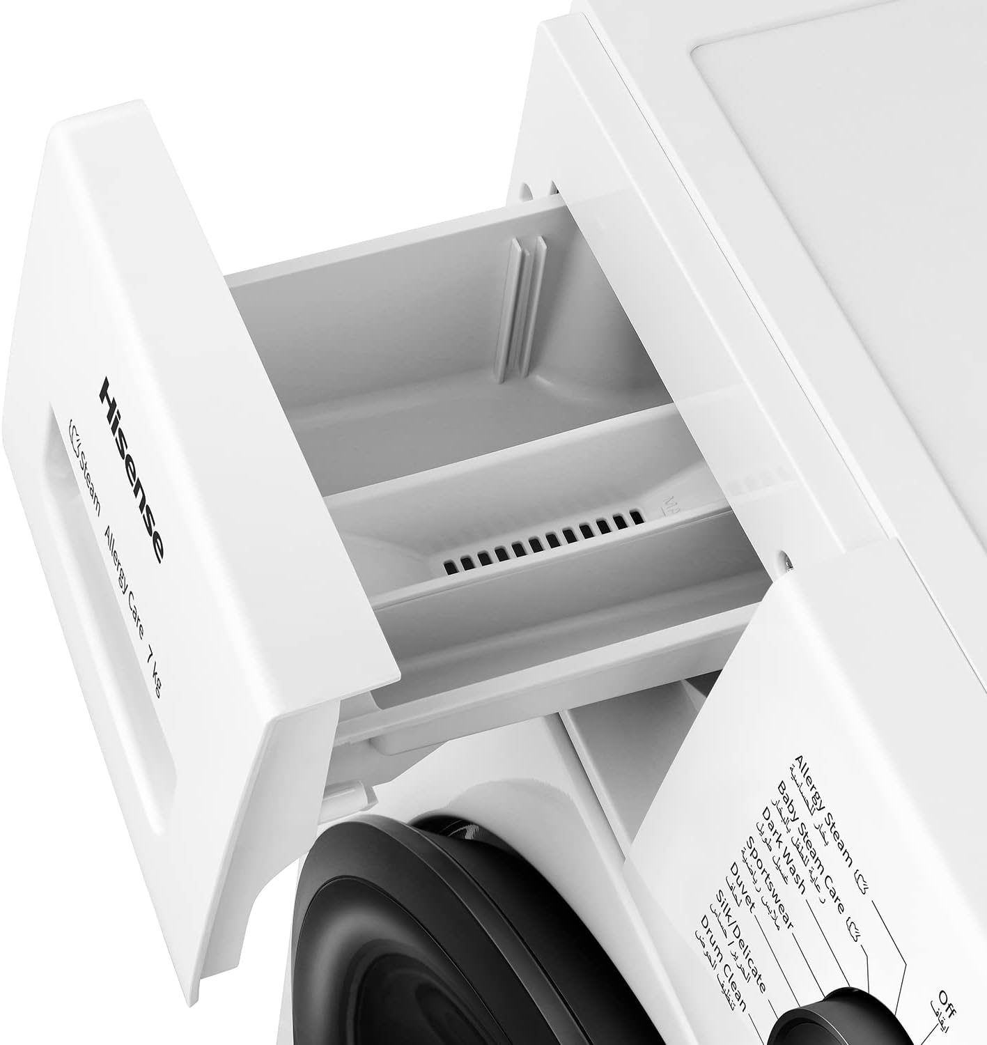 Hisense 7Kg Front Load Washing Machine White WFPV7012M