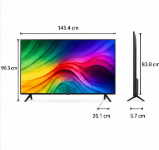 LG 65-Inch NANO80 NanoCell 4K UHD Smart TV – ThinQ AI, webOS, Active HDR, Local Dimming, Quad Core Processor 4K, Magic Remote, Black (65NANO80VPA) - Teq Souq