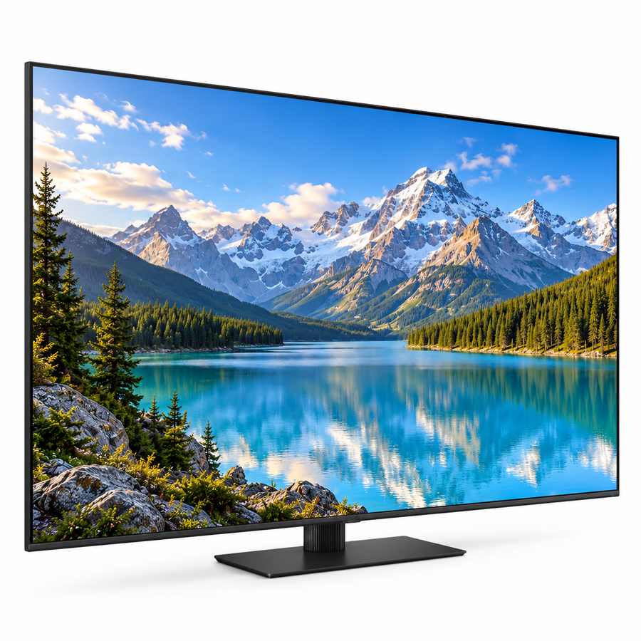 Samsung 65-Inch Q7F QLED 4K Vision AI Smart TV (2025) – Q4 AI Processor, Quantum HDR, 4K Upscaling, One UI Tizen, Samsung Knox Security, Black - Teq Souq