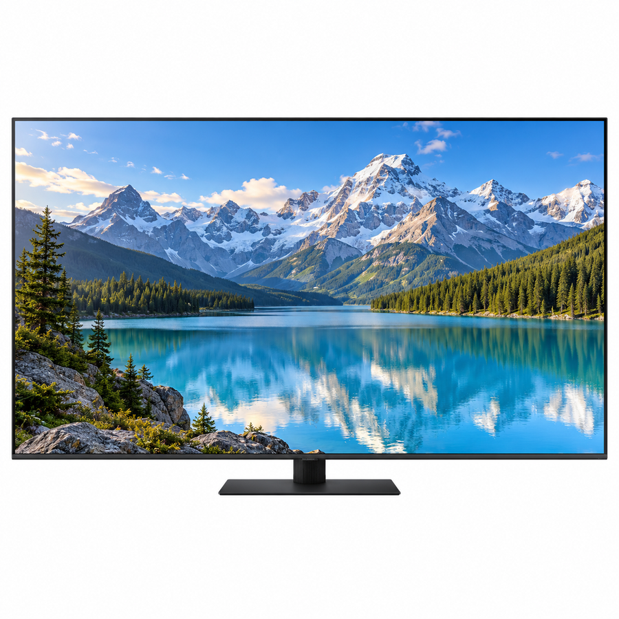 Samsung 65-Inch Q7F QLED 4K Vision AI Smart TV (2025) – Q4 AI Processor, Quantum HDR, 4K Upscaling, One UI Tizen, Samsung Knox Security, Black - Teq Souq