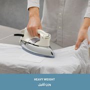 PANASONIC 1000W Heavy Weight Dry Iron NI22AWT - Teq Souq