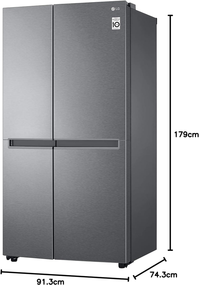 LG 643L Side by Side Refrigerator GR-B267JQYL - Teq Souq