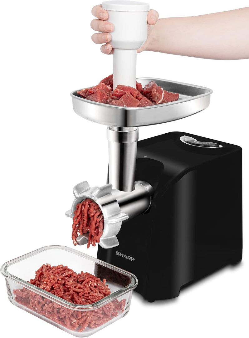 SHARP 2200W 3 Disc Meat Mincer/Grinder/Sausage/Kebab Maker EG-PL41-K3 - Teq Souq