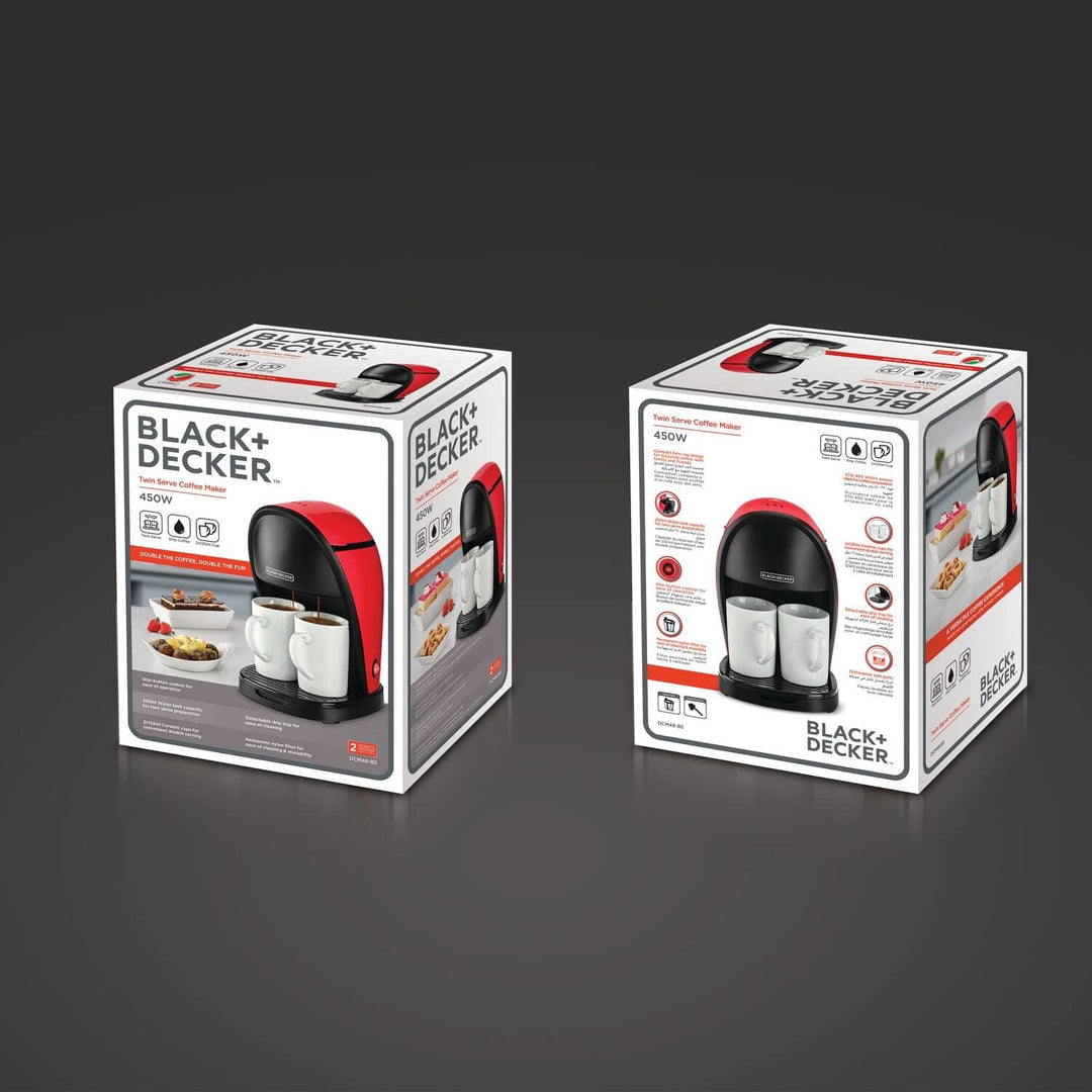 BLACK+DECKER 650W Coffee Machine Travel Mug DCT10-B5 - Teq Souq
