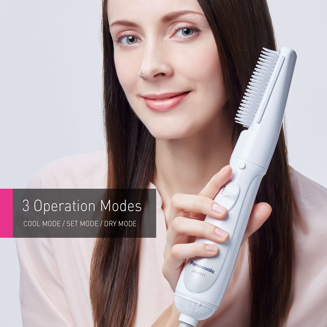 PANASONIC Hair Styler + Blow Brush EH-KA11-W