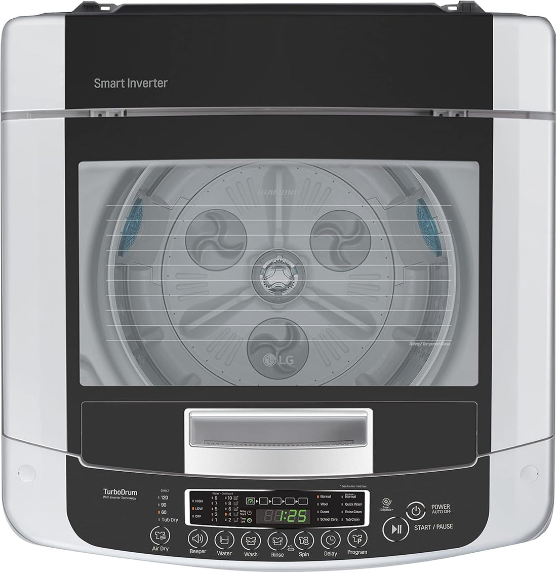 LG 9Kg Top Load Washing Machine T1369NEHTF - Teq Souq