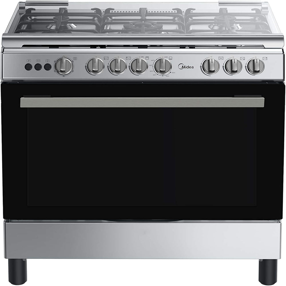 Midea 90x60 5 Burners Gas Cooker LME95028FFD - Teq Souq
