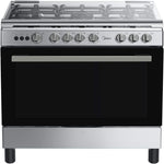 Load image into Gallery viewer, Midea 90x60 5 Burners Gas Cooker LME95028FFD
