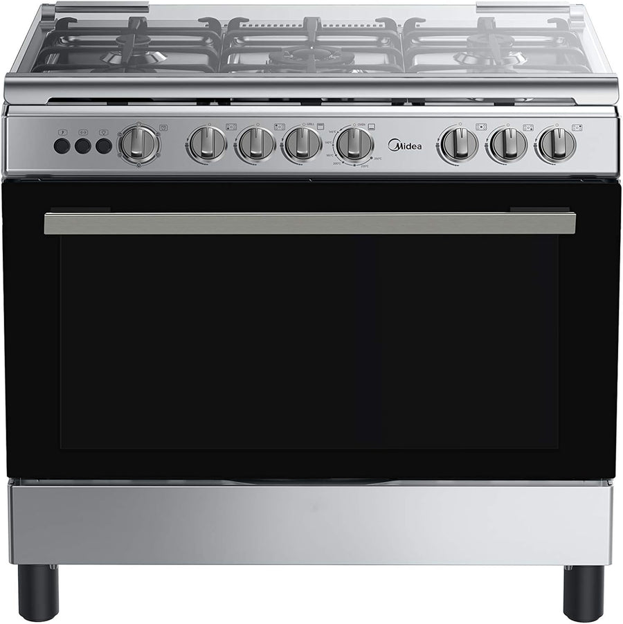 Midea 90x60 5 Burners Gas Cooker LME95028FFD - Teq Souq