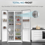 Load image into Gallery viewer, Krome 600L Side by Side Refrigerator with Water Dispenser KR-SBS600WM - Teq Souq
