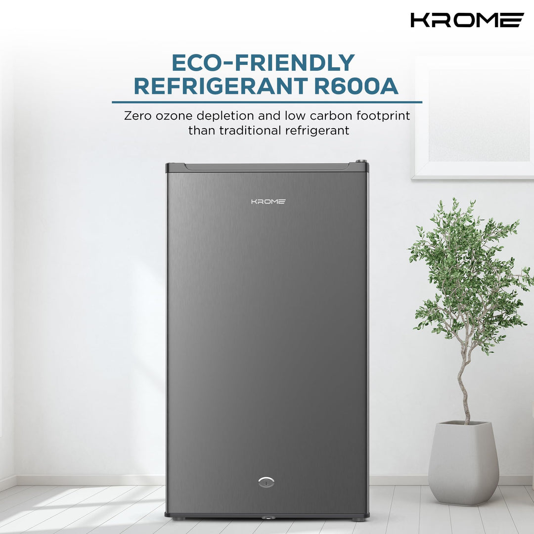 Krome 120L Single Door Refrigerator KR-RDC120H - Teq Souq