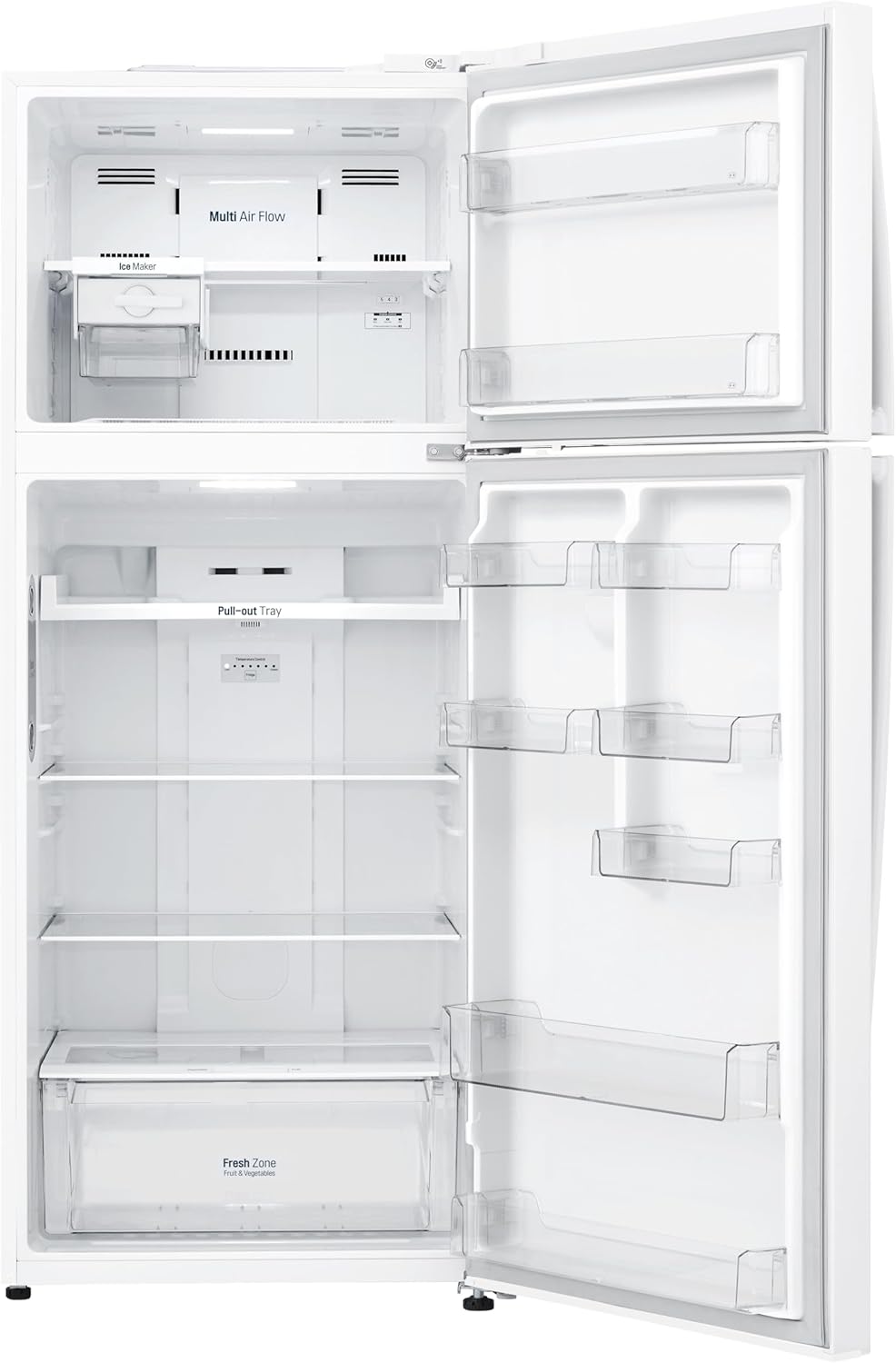LG 438L Double Door Refrigerator GR-C629HQCL - Teq Souq