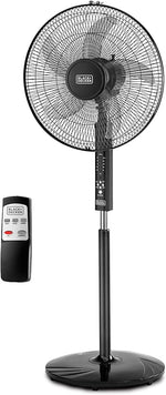 Load image into Gallery viewer, BLACK+DECKER 16&quot; Stand Fan With Remote FS1620R-B5
