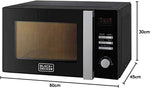 Load image into Gallery viewer, BLACK+DECKER 28L Microwave Oven With Grill MZ2800PG-B5
