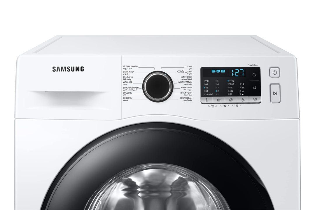 Samsung 9Kg Front Load Washing Machine WW90TA046AE - Teq Souq