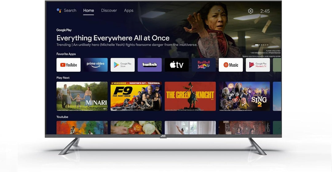JVC 75" QLED 4K UHD Smart Television LT-75NQ7115
